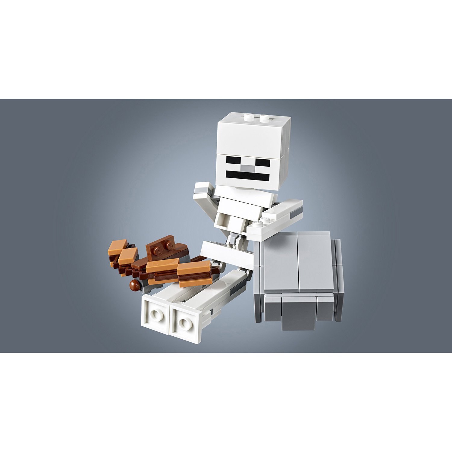 Конструктор Lego Minecraft Большие фигурки - Скелет с кубом магмы  